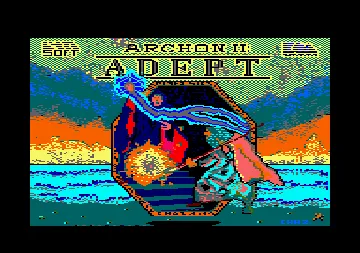 Archon II - Adept (UK) (1989) screen shot title